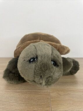 Vintage Lou Rankin Friends Slowpoke Turtle Plush Stuffed Animal Dakin Applause